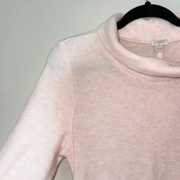 J. Crew Factory Light Pink Cowl Neck Pullover Sweater Medium Women’s - Picture 3 of 12